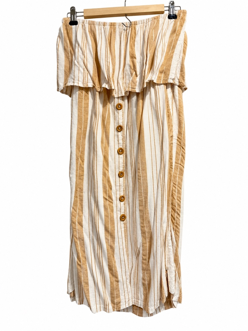 l*space Size M Striped Strapless Dreas